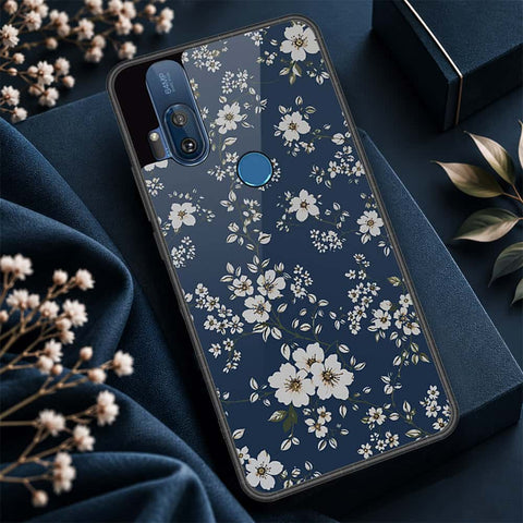 Motorola One Hyper Cover - ONation Botanical Bloom Series - HQ Premium Shine Durable Shatterproof Case