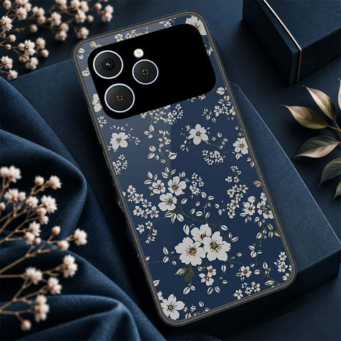 Tecno Spark 40 Cover - ONation Botanical Bloom Series - HQ Premium Shine Durable Shatterproof Case