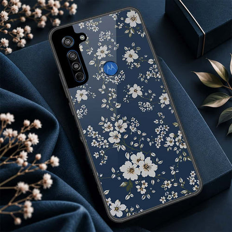 Motorola Moto G8 Cover - ONation Botanical Bloom Series - HQ Premium Shine Durable Shatterproof Case