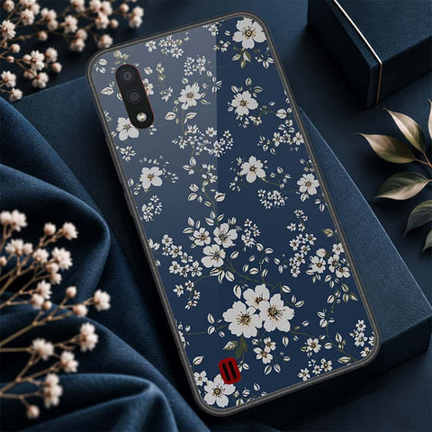 Samsung Galaxy A01 Cover - ONation Botanical Bloom Series - HQ Premium Shine Durable Shatterproof Case