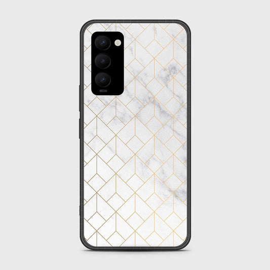 Tecno Camon 18T Cover- White Marble Series 2 - HQ Premium Shine Durable Shatterproof Case - Soft Silicon Borders (Fast Delivery)