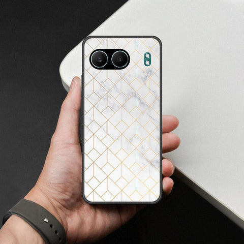 OnePlus Nord 4 Cover - White Marble Series 2 - HQ Premium Shine Durable Shatterproof Case