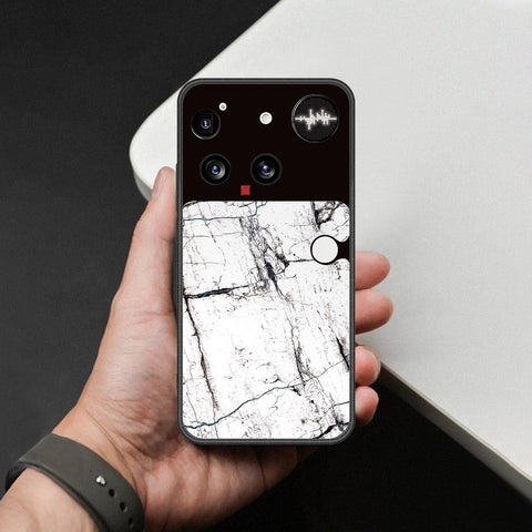 Nothing Phone 3 Cover - White Marble Series 2 - HQ Premium Shine Durable Shatterproof Case