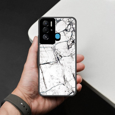 Tecno Pova Neo Cover - White Marble Series 2 - HQ Premium Shine Durable Shatterproof Case