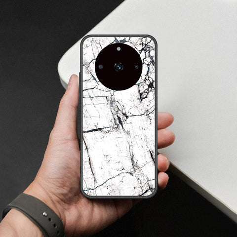 Honor X9c Smart Cover - White Marble Series 2 - HQ Premium Shine Durable Shatterproof Case