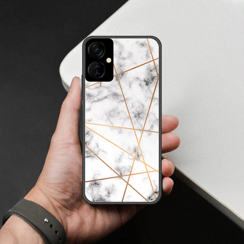 Tecno Spark 9T Cover - White Marble Series 2 - HQ Premium Shine Durable Shatterproof Case