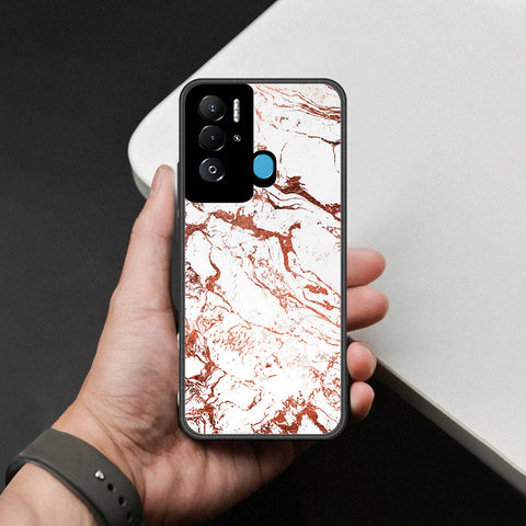Tecno Pova Neo Cover - White Marble Series 2 - HQ Premium Shine Durable Shatterproof Case