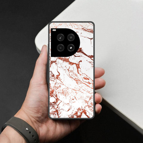OnePlus Ace 2 Cover - White Marble Series 2 - HQ Premium Shine Durable Shatterproof Case