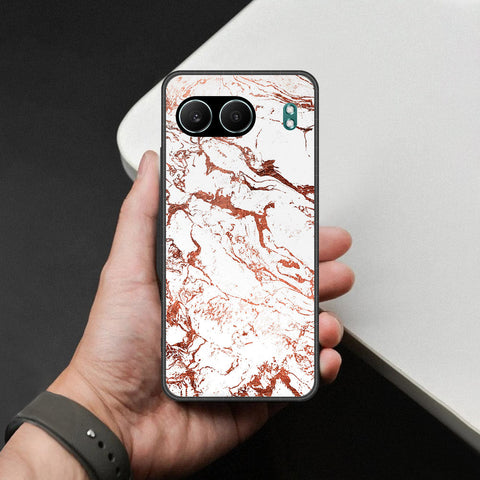 OnePlus Nord 4 Cover - White Marble Series 2 - HQ Premium Shine Durable Shatterproof Case