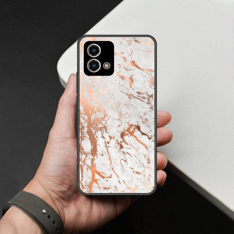 Motorola Moto G Stylus 5G (2023) Cover - White Marble Series 2 - HQ Premium Shine Durable Shatterproof Case