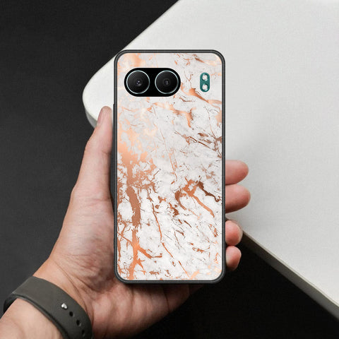 OnePlus Nord 4 Cover - White Marble Series 2 - HQ Premium Shine Durable Shatterproof Case