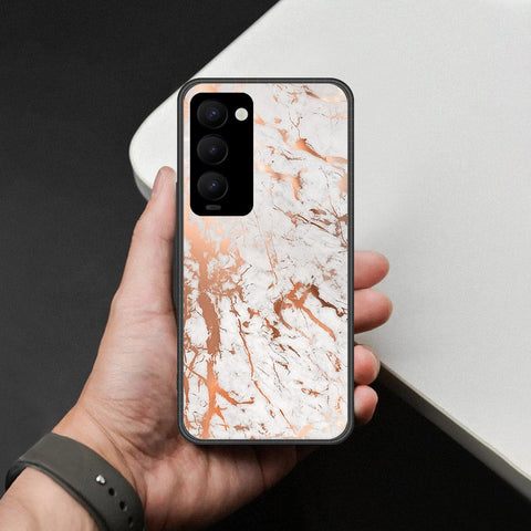 Tecno Camon 18 Premier Cover - White Marble Series 2 - HQ Premium Shine Durable Shatterproof Case