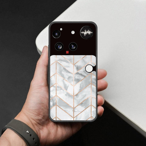 Nothing Phone 3 Cover - White Marble Series 2 - HQ Premium Shine Durable Shatterproof Case