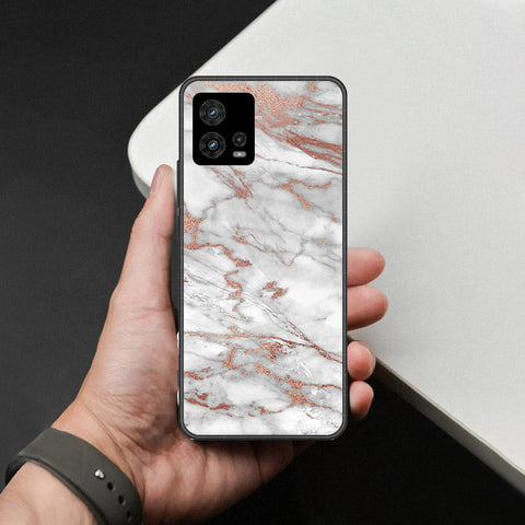 Motorola Moto G72 Cover - White Marble Series 2 - HQ Premium Shine Durable Shatterproof Case