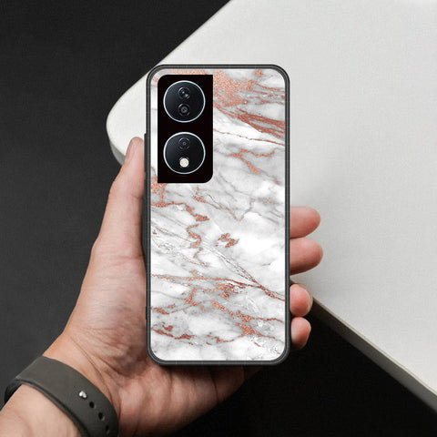 Honor Play 50 Plus Cover - White Marble Series 2 - HQ Premium Shine Durable Shatterproof Case
