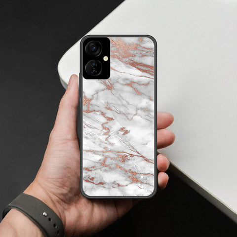 Tecno Spark 9T Cover - White Marble Series 2 - HQ Premium Shine Durable Shatterproof Case