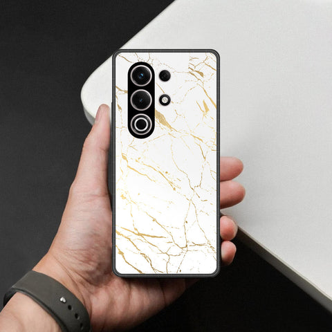 itel S25 Ultra Cover - White Marble Series 2 - HQ Premium Shine Durable Shatterproof Case