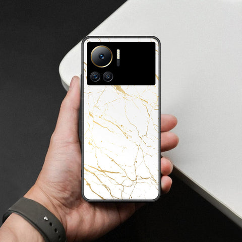 Infinix Note 12 VIP Cover - White Marble Series 2 - HQ Premium Shine Durable Shatterproof Case