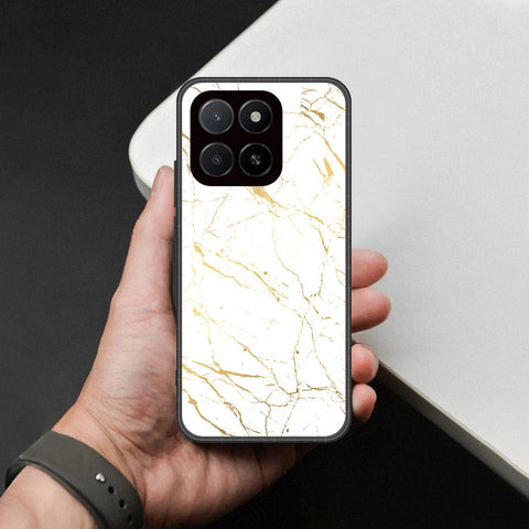 Honor X5b Cover - White Marble Series 2 - HQ Premium Shine Durable Shatterproof Case