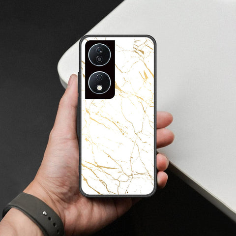 Honor Play 50 Plus Cover - White Marble Series 2 - HQ Premium Shine Durable Shatterproof Case