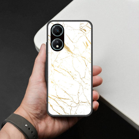 Honor X5 Plus Cover - White Marble Series 2 - HQ Premium Shine Durable Shatterproof Case