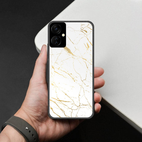 Tecno Spark 9T Cover - White Marble Series 2 - HQ Premium Shine Durable Shatterproof Case