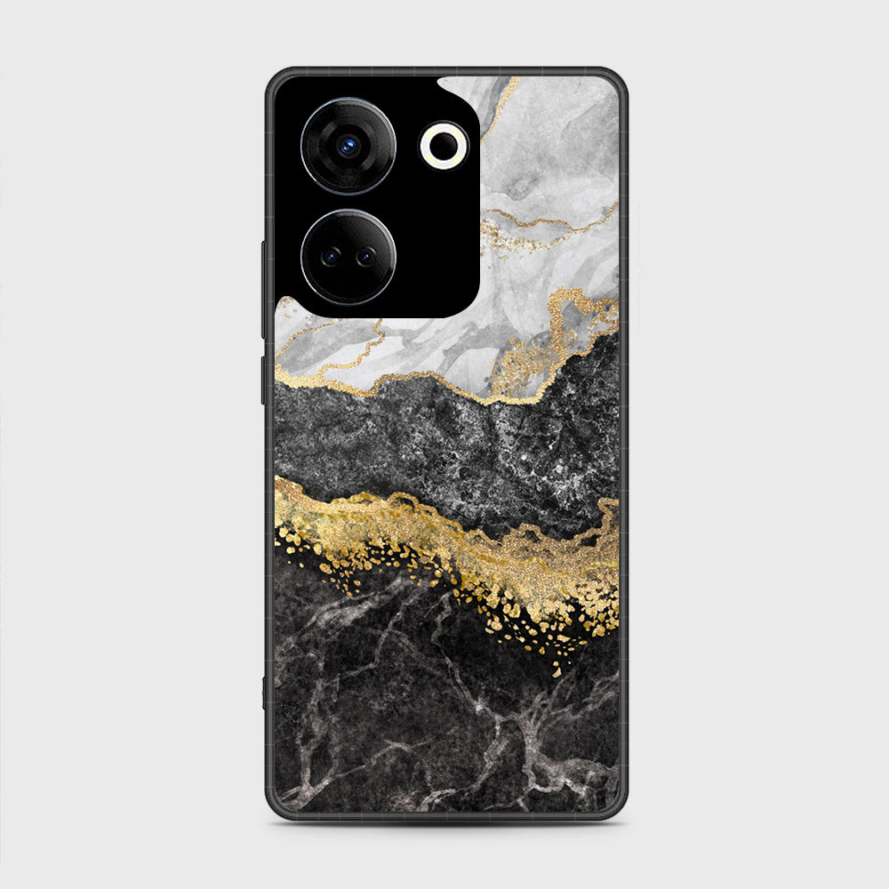 Tecno Camon 20 Cover- Colorful Marble Series - HQ Premium Shine Durable Shatterproof Case (Fast Delivery)
