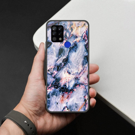 Tecno Pova LD7 Cover - Colorful Marble Series - HQ Premium Shine Durable Shatterproof Case