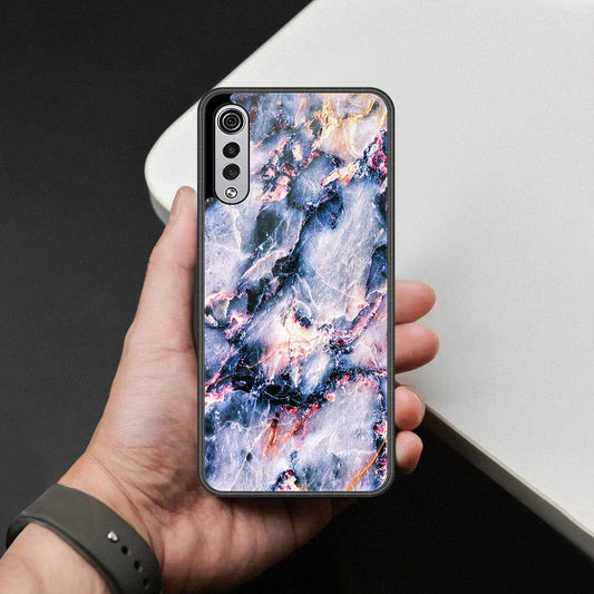 LG Velvet 5G Cover - Colorful Marble Series - HQ Premium Shine Durable Shatterproof Case