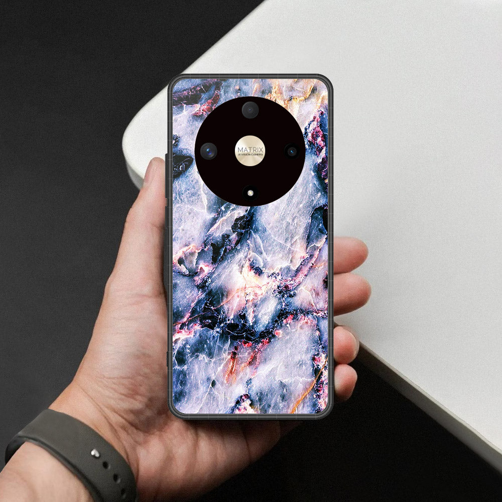 Honor X9a Cover - Colorful Marble Series - HQ Premium Shine Durable Shatterproof Case