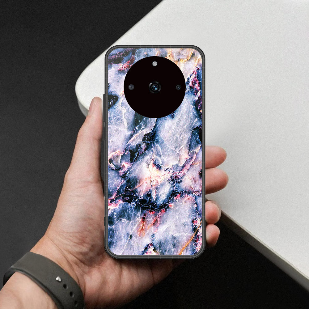 Honor X9c Smart Cover - Colorful Marble Series - HQ Premium Shine Durable Shatterproof Case