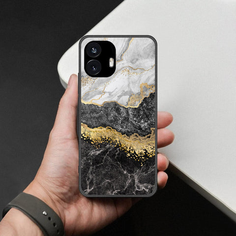 Nothing Phone 2 Cover - Colorful Marble Series - HQ Premium Shine Durable Shatterproof Case