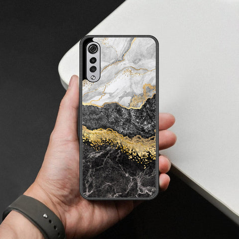 LG Velvet 5G UW Cover - Colorful Marble Series - HQ Premium Shine Durable Shatterproof Case