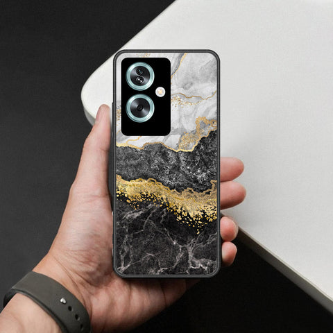 Oppo A2 Cover - Colorful Marble Series - HQ Premium Shine Durable Shatterproof Case