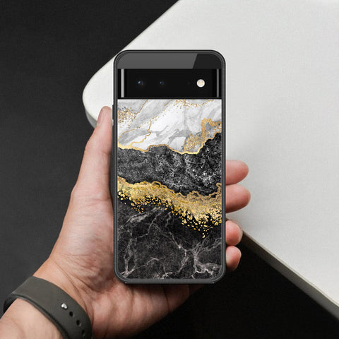 Google Pixel 6 Cover - Colorful Marble Series - HQ Premium Shine Durable Shatterproof Case