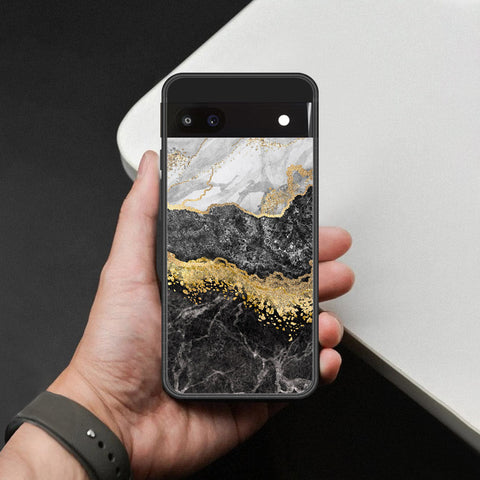 Google Pixel 6a Cover - Colorful Marble Series - HQ Premium Shine Durable Shatterproof Case
