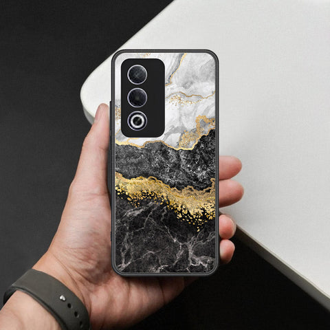 Oppo A80 Cover - Colorful Marble Series - HQ Premium Shine Durable Shatterproof Case