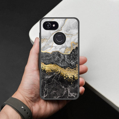 Google Pixel 3 XL Cover - Colorful Marble Series - HQ Premium Shine Durable Shatterproof Case
