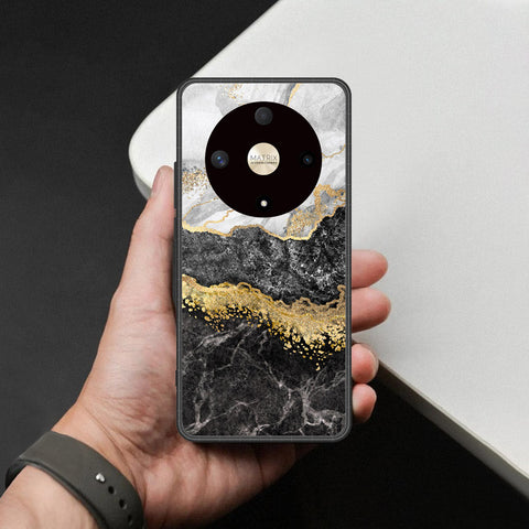 Honor X9a Cover - Colorful Marble Series - HQ Premium Shine Durable Shatterproof Case