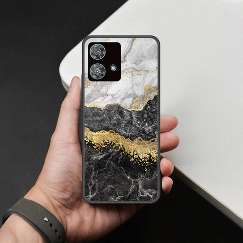 Motorola Edge 40 Neo Cover - Colorful Marble Series - HQ Premium Shine Durable Shatterproof Case