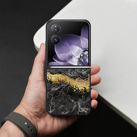 Xiaomi Mix Flip Cover - Colorful Marble Series - HQ Premium Shine Durable Shatterproof Case