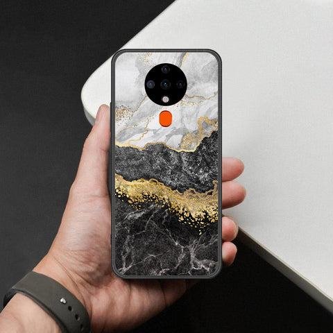 Tecno Spark Go 2020 Cover - Colorful Marble Series - HQ Premium Shine Durable Shatterproof Case