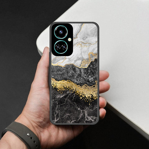 Tecno Camon 19 Pro Mondrian Cover - Colorful Marble Series - HQ Premium Shine Durable Shatterproof Case