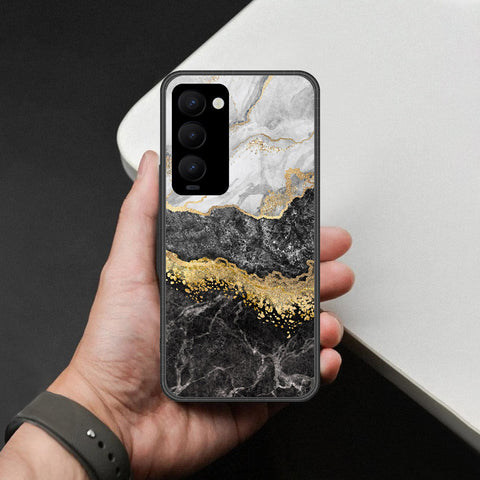 Tecno Camon 18 Premier Cover - Colorful Marble Series - HQ Premium Shine Durable Shatterproof Case