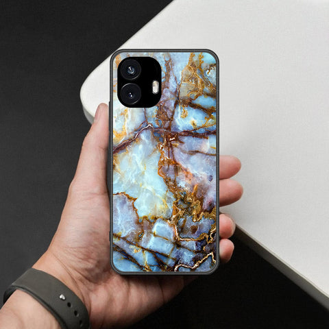 Nothing Phone 2 Cover - Colorful Marble Series - HQ Premium Shine Durable Shatterproof Case