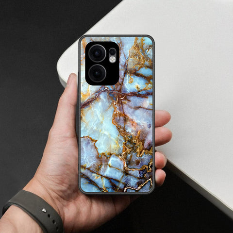 Oppo Reno 13F 4G Cover - Colorful Marble Series - HQ Premium Shine Durable Shatterproof Case
