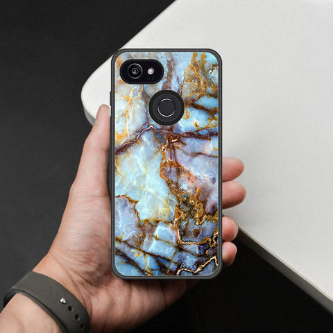 Google Pixel 3 XL Cover - Colorful Marble Series - HQ Premium Shine Durable Shatterproof Case