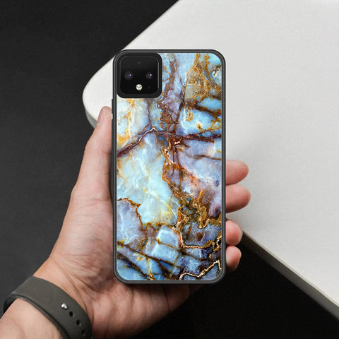 Google Pixel 4 XL Cover - Colorful Marble Series - HQ Premium Shine Durable Shatterproof Case
