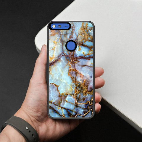 Google Pixel Cover - Colorful Marble Series - HQ Premium Shine Durable Shatterproof Case