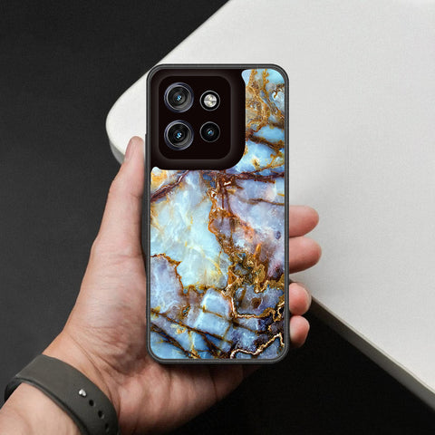 Motorola Edge 50 Neo Cover - Colorful Marble Series - HQ Premium Shine Durable Shatterproof Case